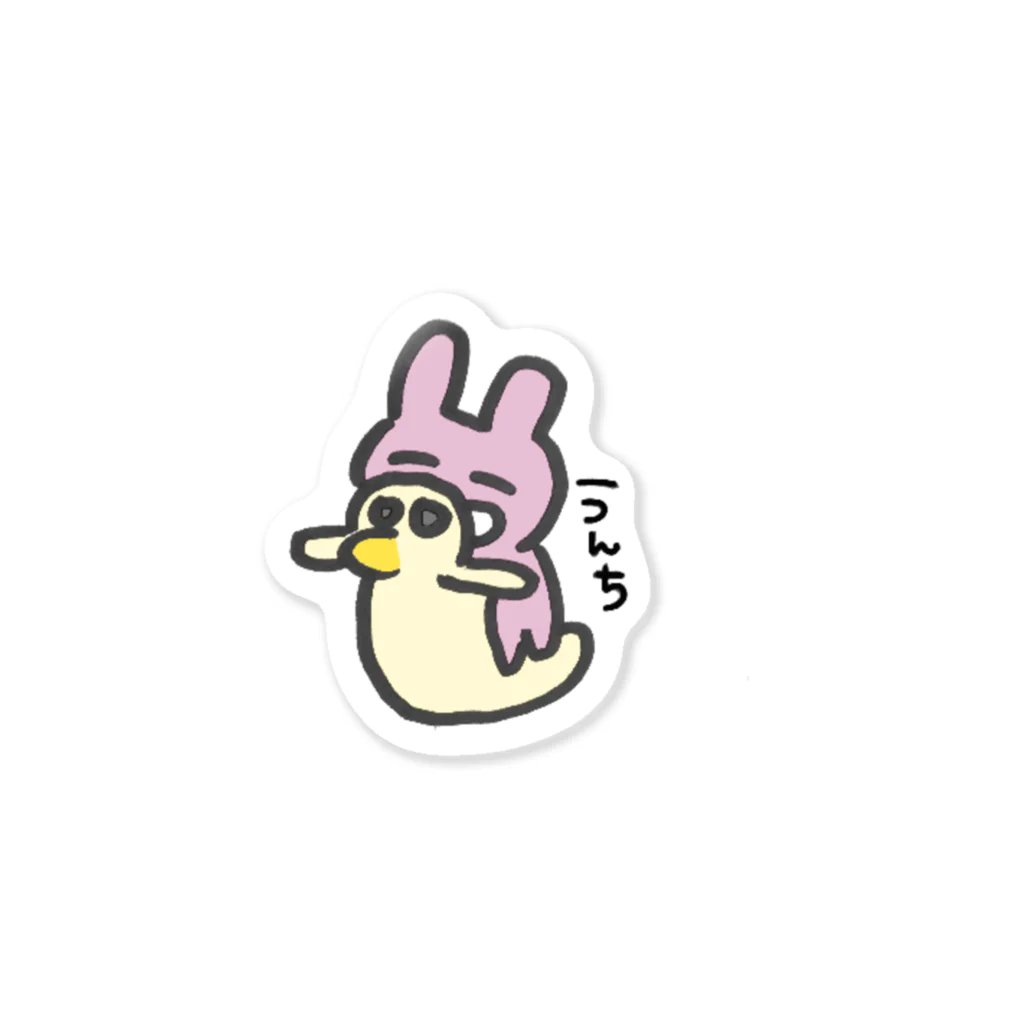 ICECREAMのうさぎ Sticker