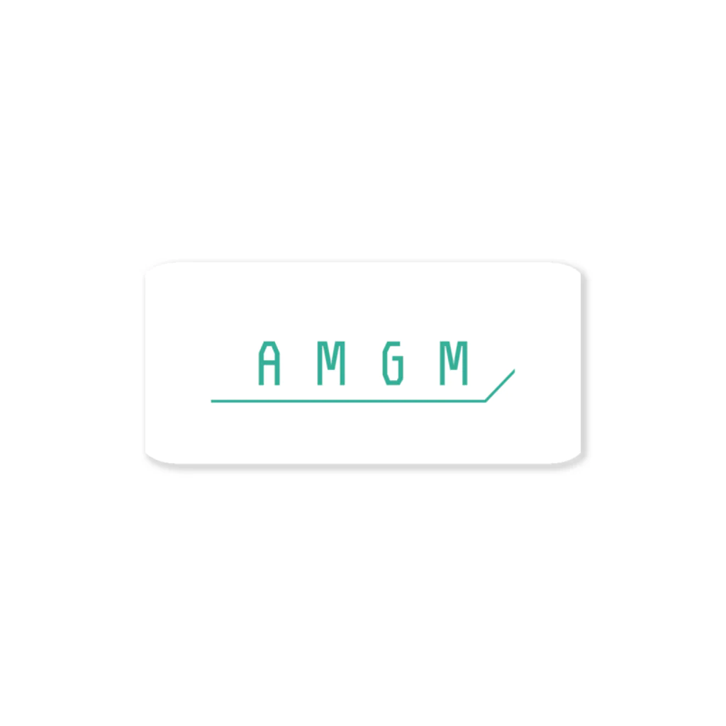 アマガミのAMGM - green Sticker