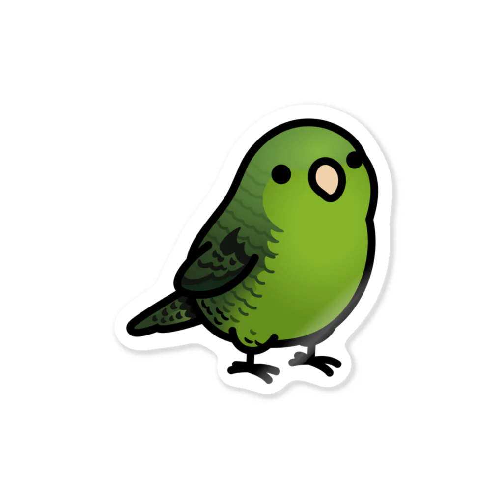 Cody the LovebirdのChubby Bird サザナミインコ Sticker