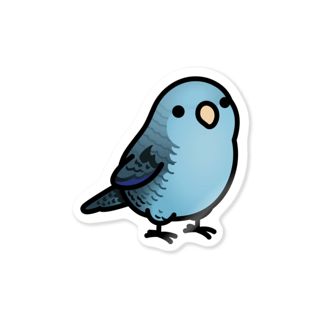 Cody the LovebirdのChubby Bird サザナミインコ Sticker