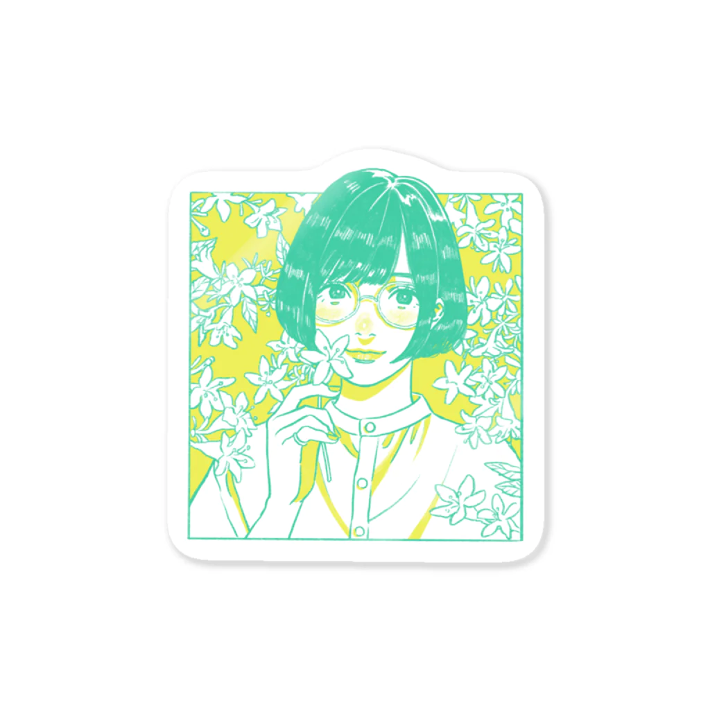 HAGU HOSHINO COLLABORATION STOREの【若】HAGU HOSHINO Sticker ステッカー