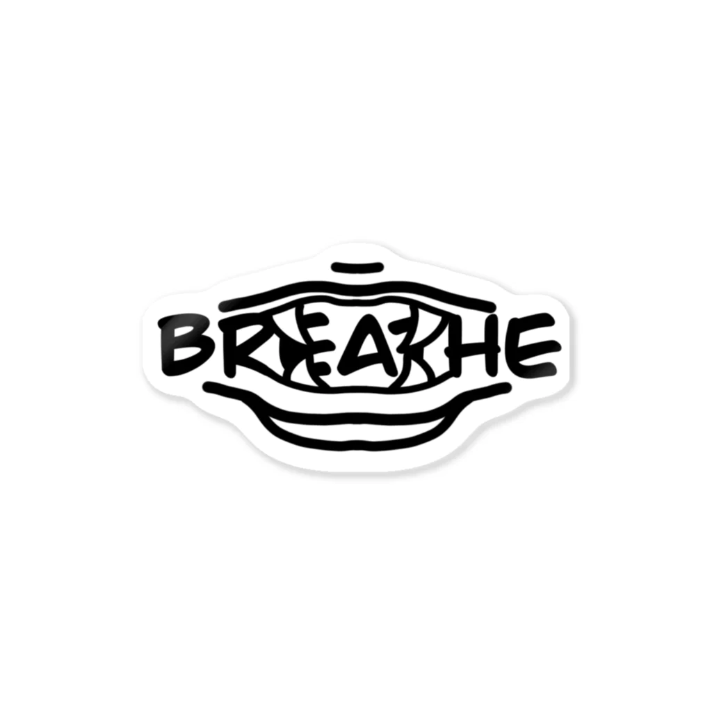 岡田治己(Haruki Okada)のBREATHE Sticker