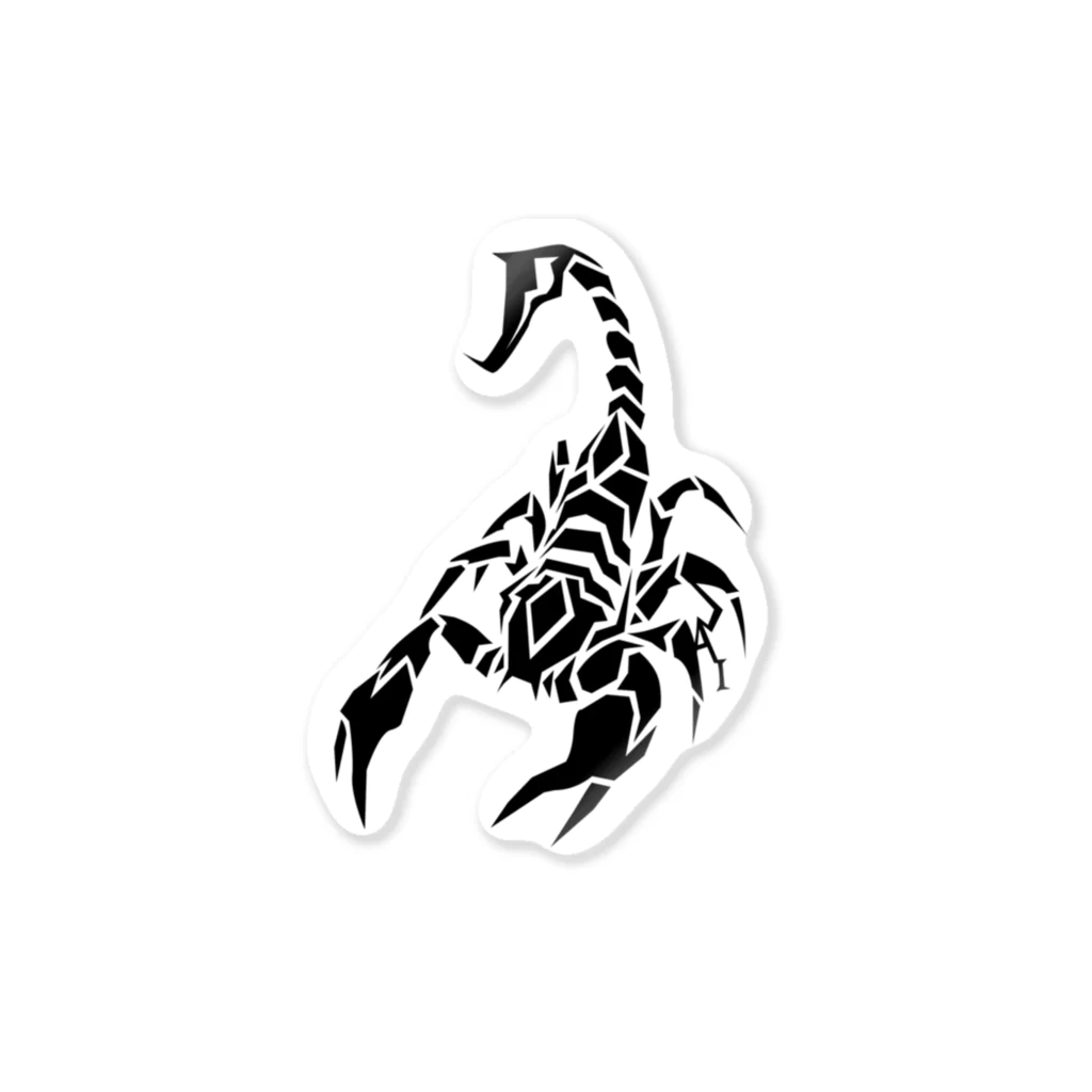 ESCHATOLOGYの蠍・SAI／ブラックB Sticker
