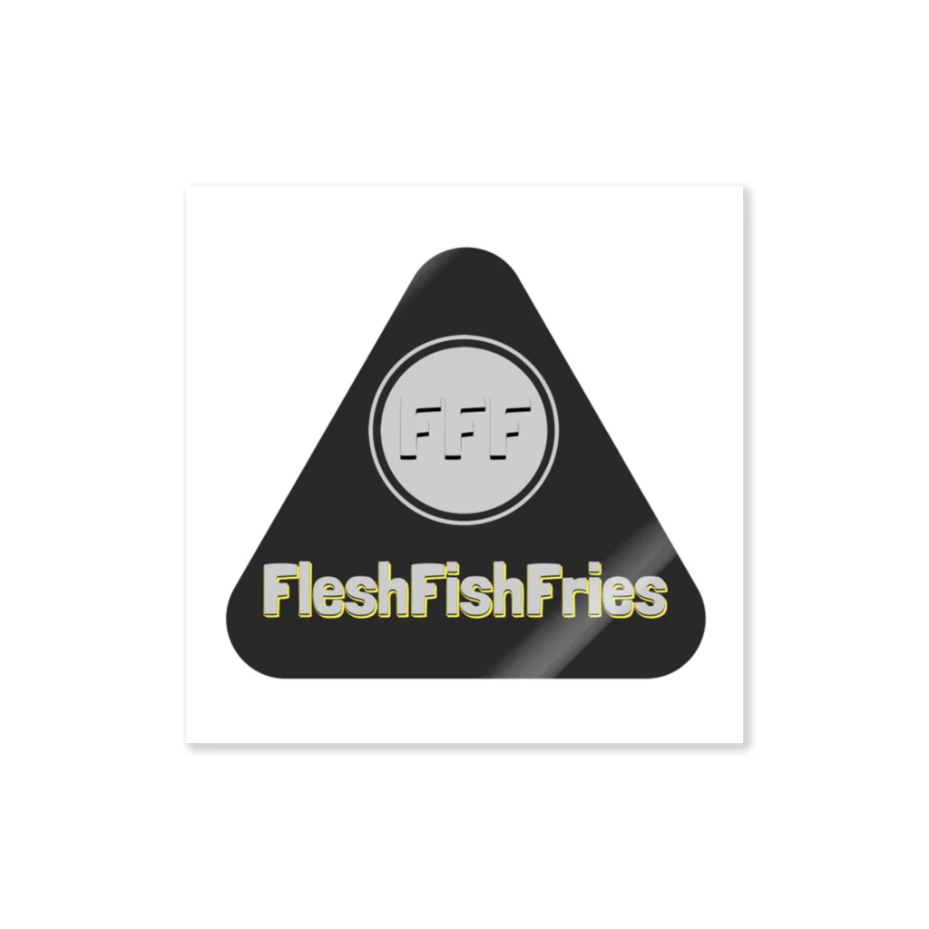 FleshFishFriesのFleshFishFries ステッカー