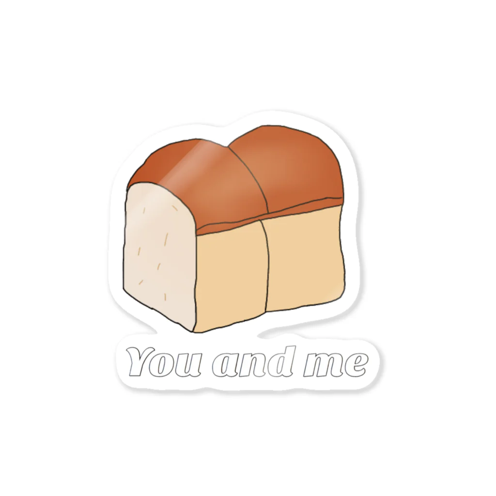 iPhone のYou and me Sticker