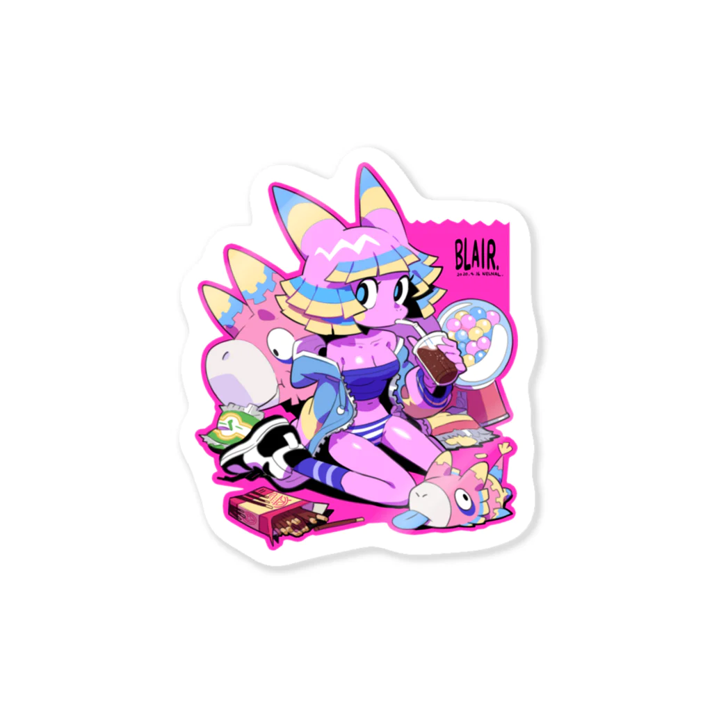 Nelnaliumのpiñata-sticker Sticker