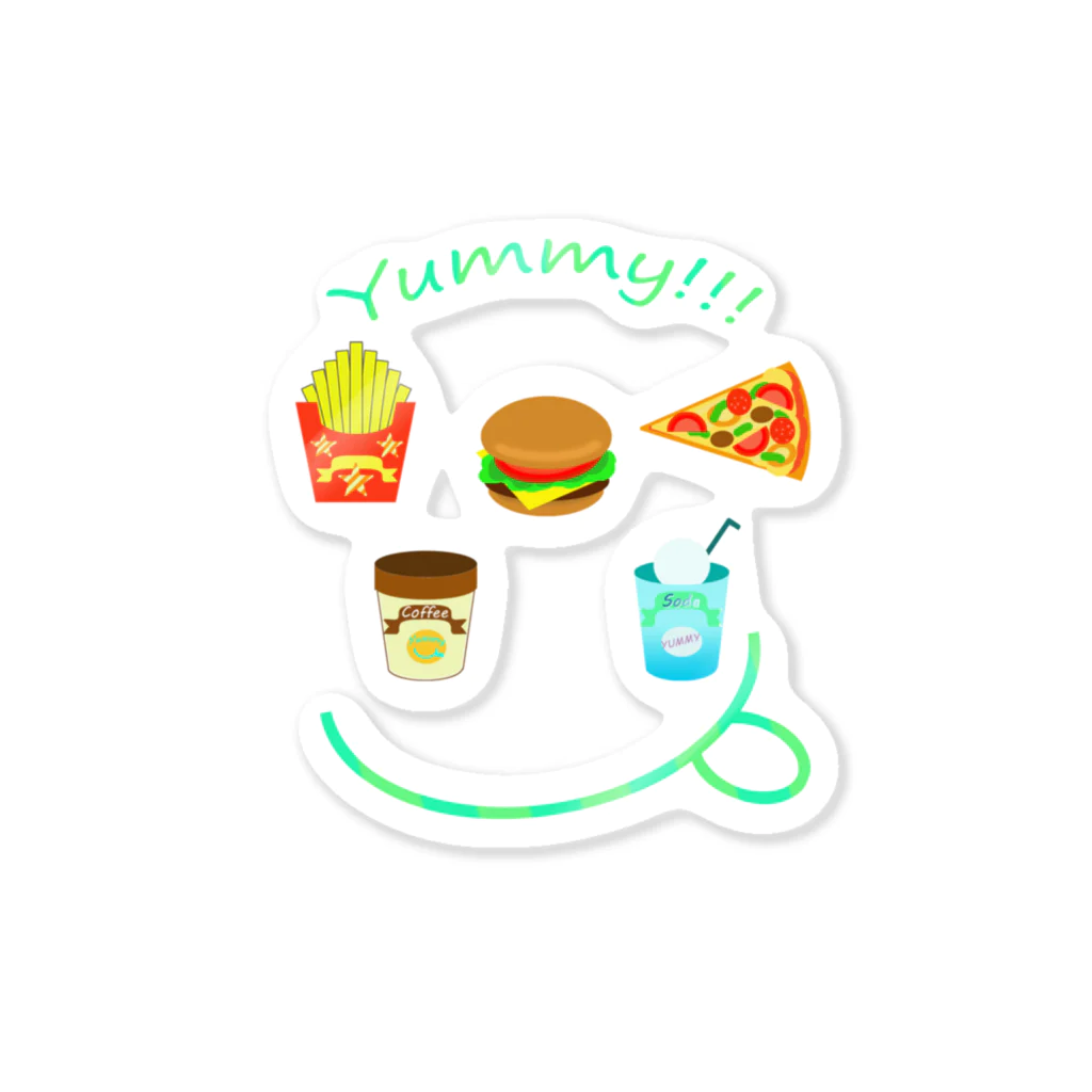 Yokokkoの店のYUMMY!!! Sticker