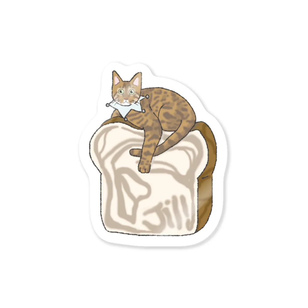 TOMのマーブルキャット Sticker