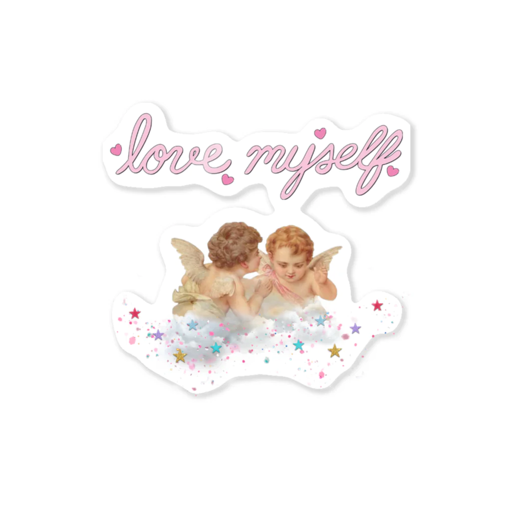 エムの♡Love Myself♡ ステッカー