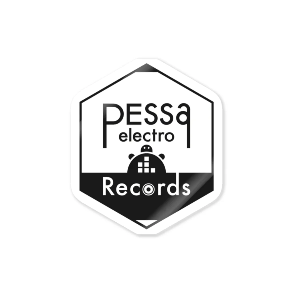 Kelopelo PessaelectroのPessaelectro logoシリーズ ステッカー