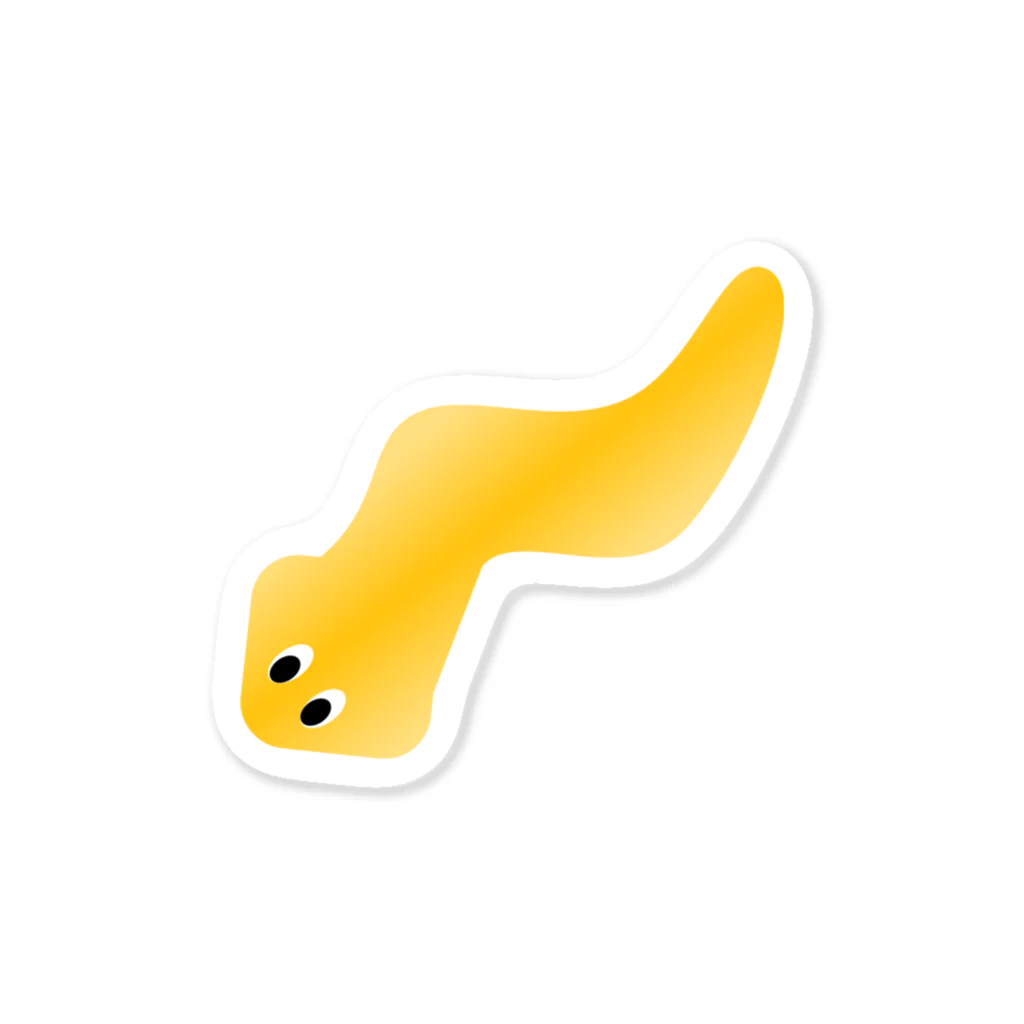 プラナリアくんの日常のプラナリアくん Sticker