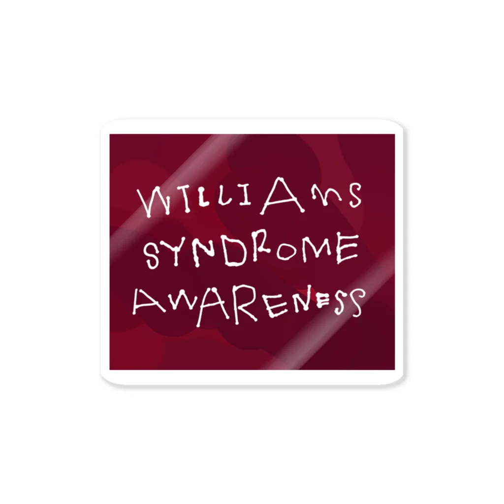 HANATOTSUKIのwilliams syndrome awareness! Sticker