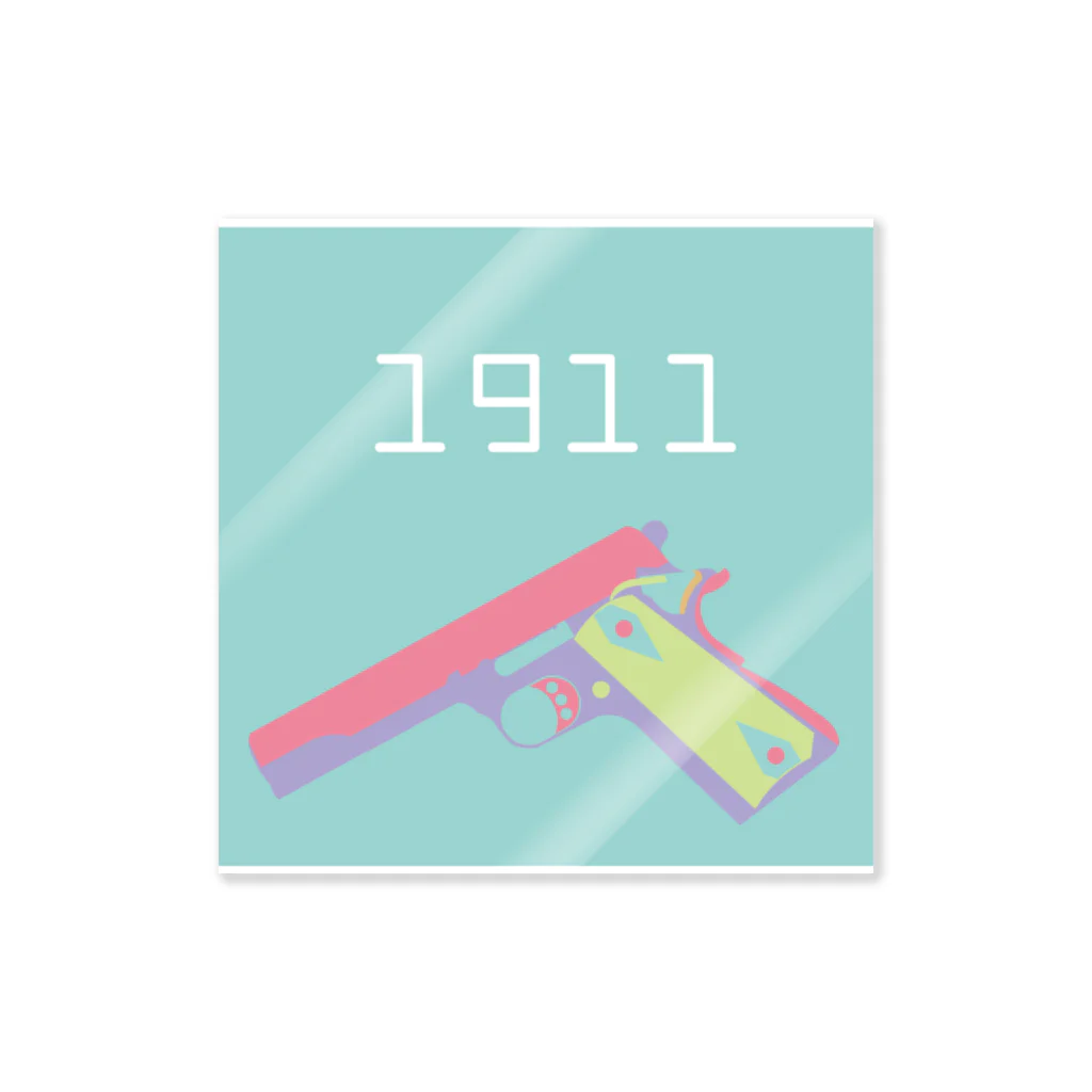U-0　UNDER-ZEROのsuMmer1911 Sticker