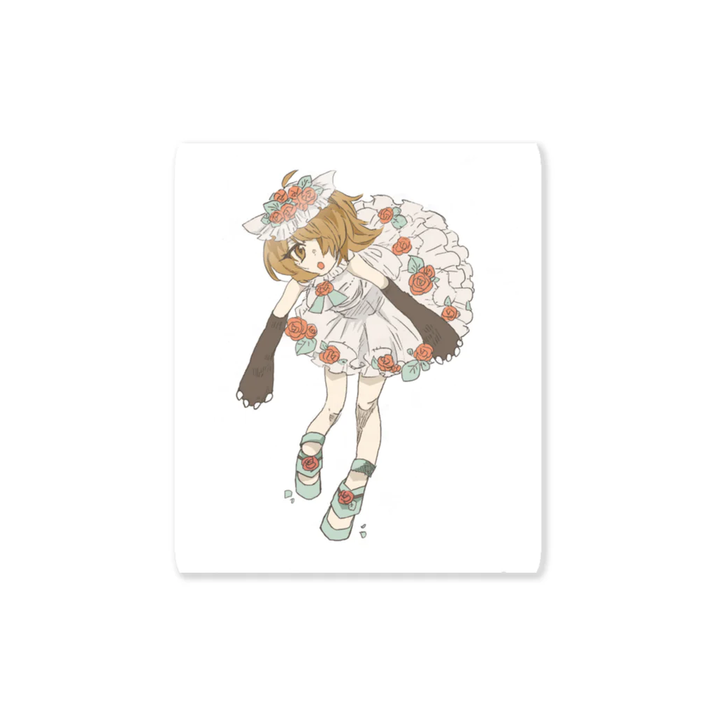 ぼやの花苑ちゃん Sticker