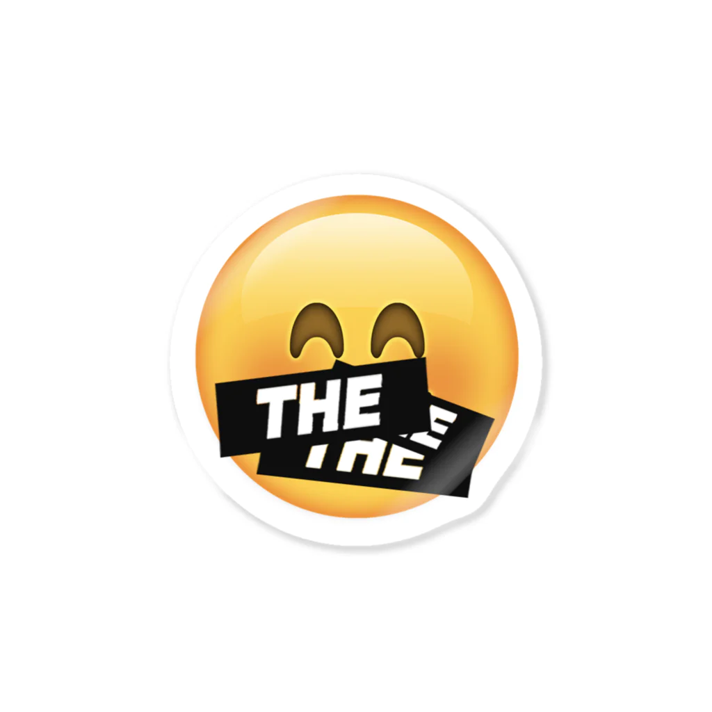 THE THE THE-Hobbys-のTHE FACE Sticker Sticker