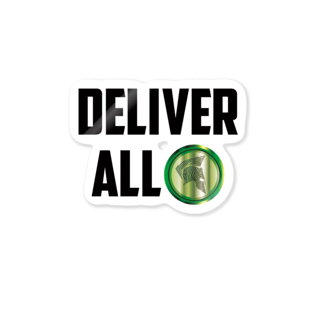 【仮想通貨】ADKグッズ専門店 のDELIVER ALL ステッカー