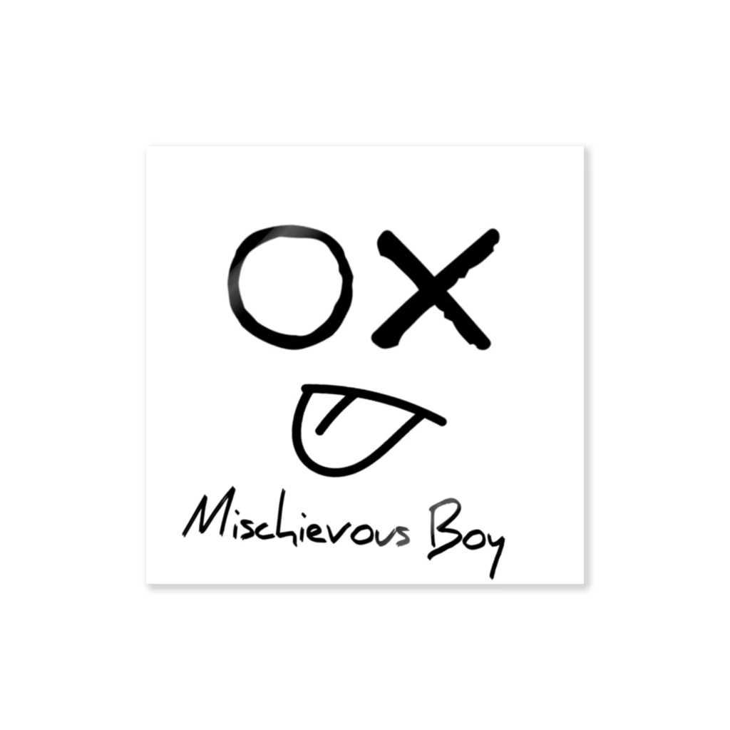 Mischievous Boy_いたずらっ子のMischievous Boy Sticker