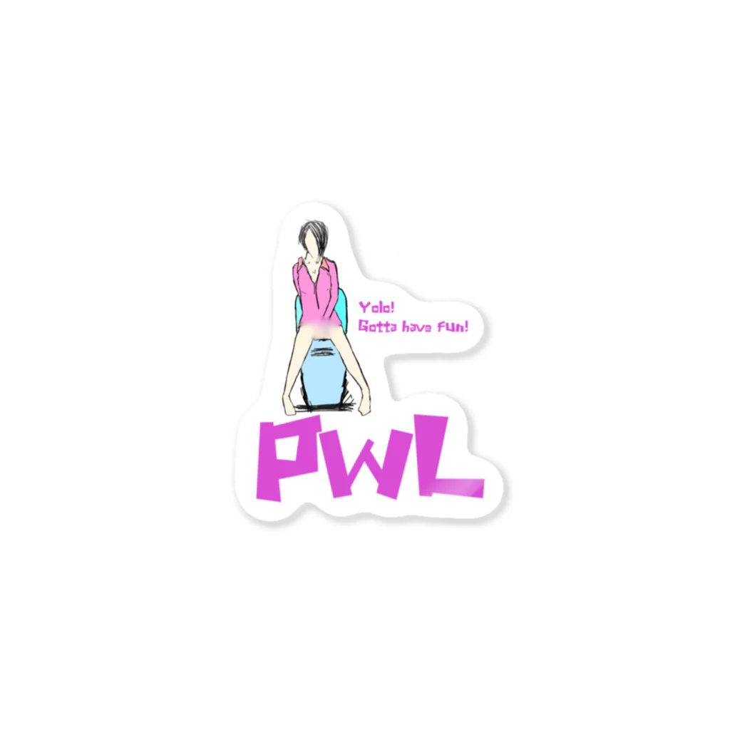 PWL-raysのPWL girls#2  ステッカー