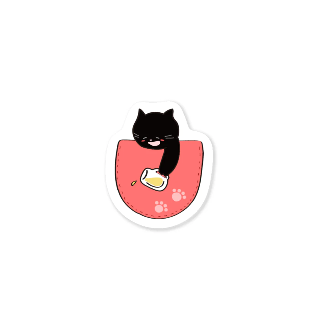 ふにゃねこしょっぷの酔いどれにゃんこ Sticker