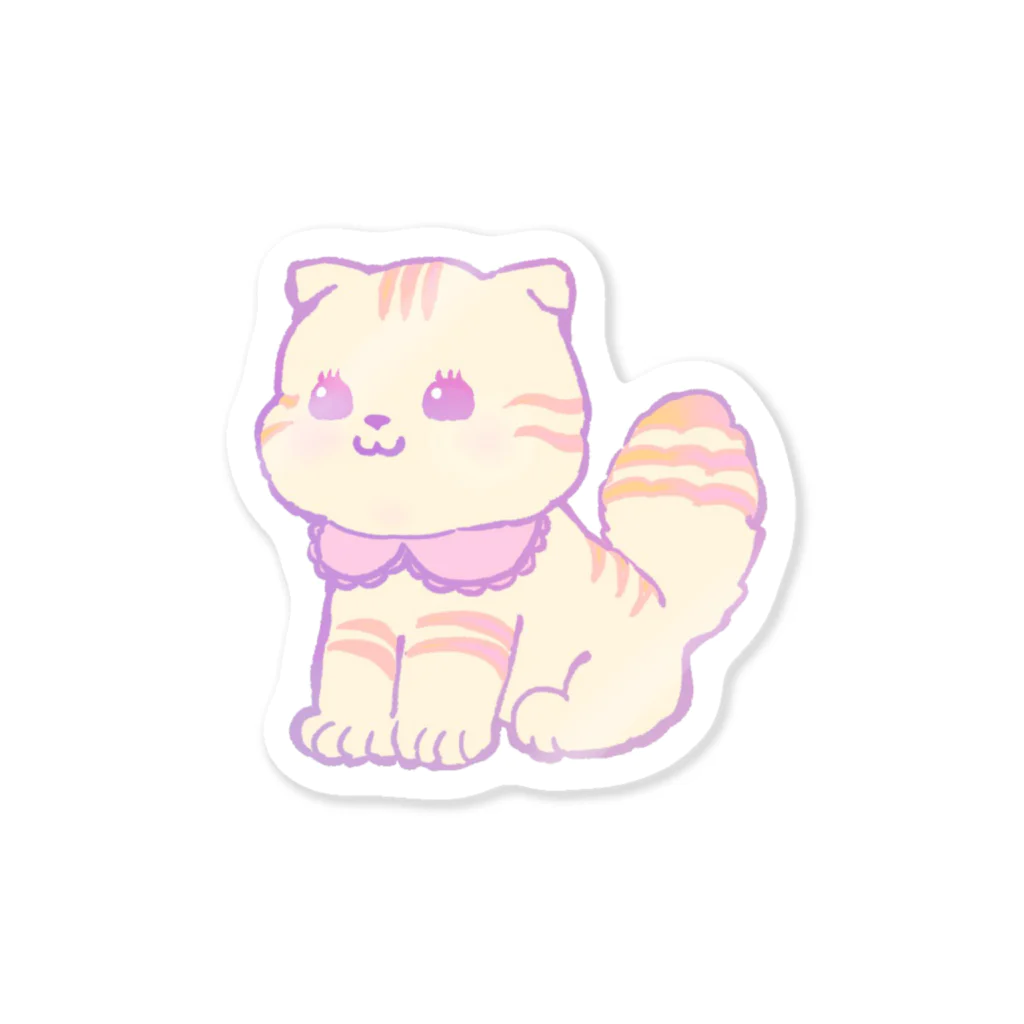 🐈ぱむちゃんねる🐾のぬっこさんステッカー Sticker