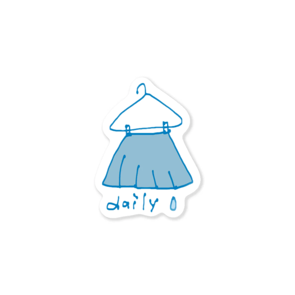 Cloudy_Gleamのdaily_skirt Sticker