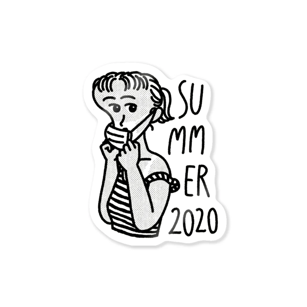 相馬涼の日焼け2020 Sticker