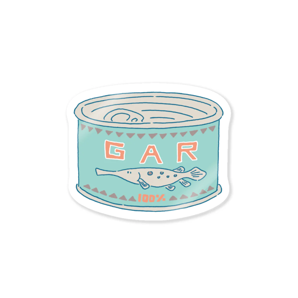 おかのはなみのガーの缶詰 Sticker