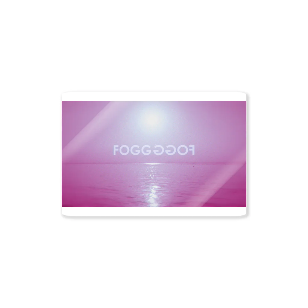 FOGG FOGGのFOGGFOGG shopname ステッカー