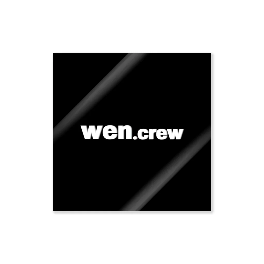 wen_crewの002 ステッカー