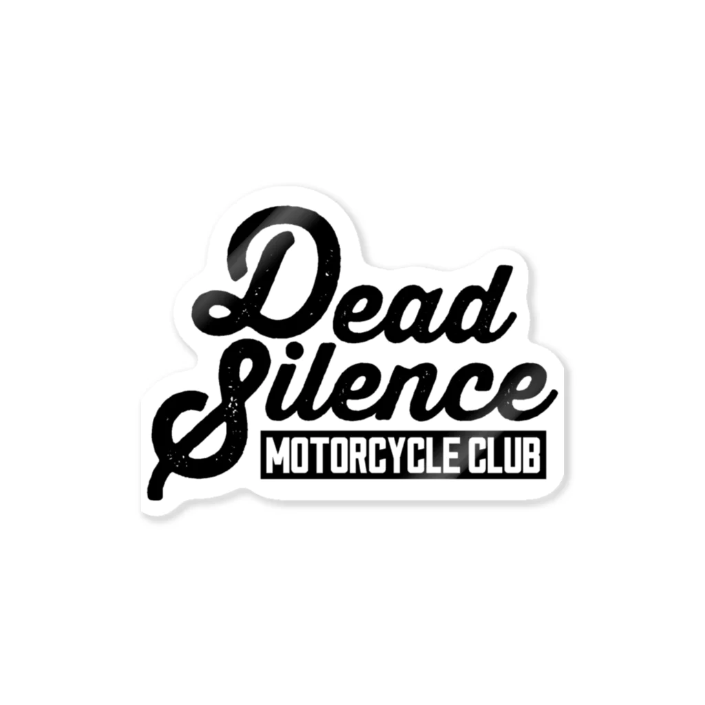 DEAD SILENCE MOTORCYCLE CLUBのDSMC Official 001 ステッカー