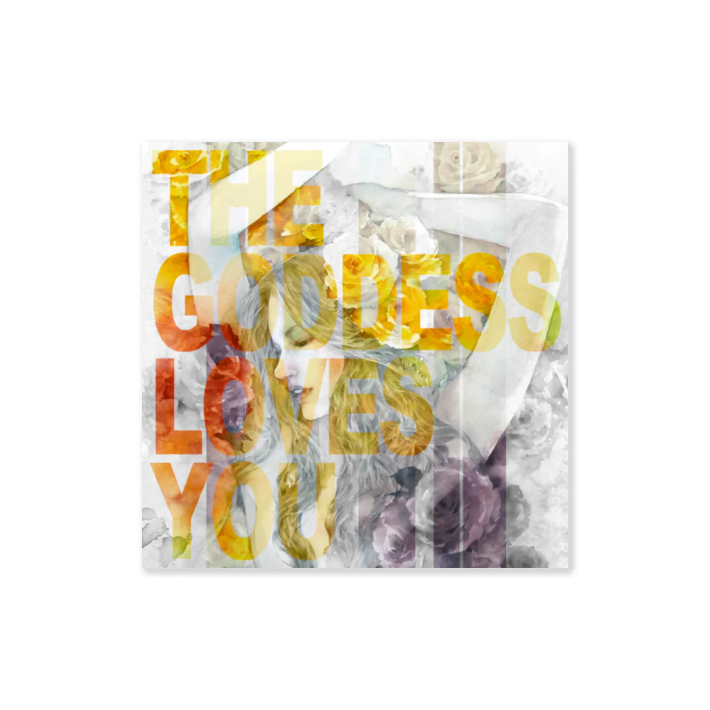 綾坂璃緒のTHE GODDESS LOVES YOU Sticker