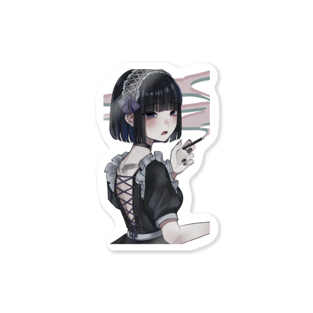 神崎 の倉庫のヤニカスちゃん Sticker