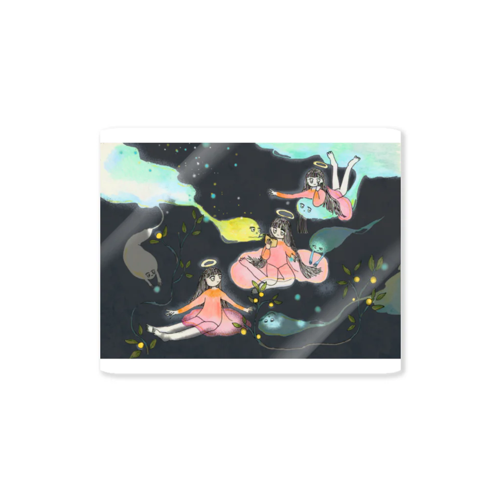 佐藤撫子のサーリセルカの夜 Sticker