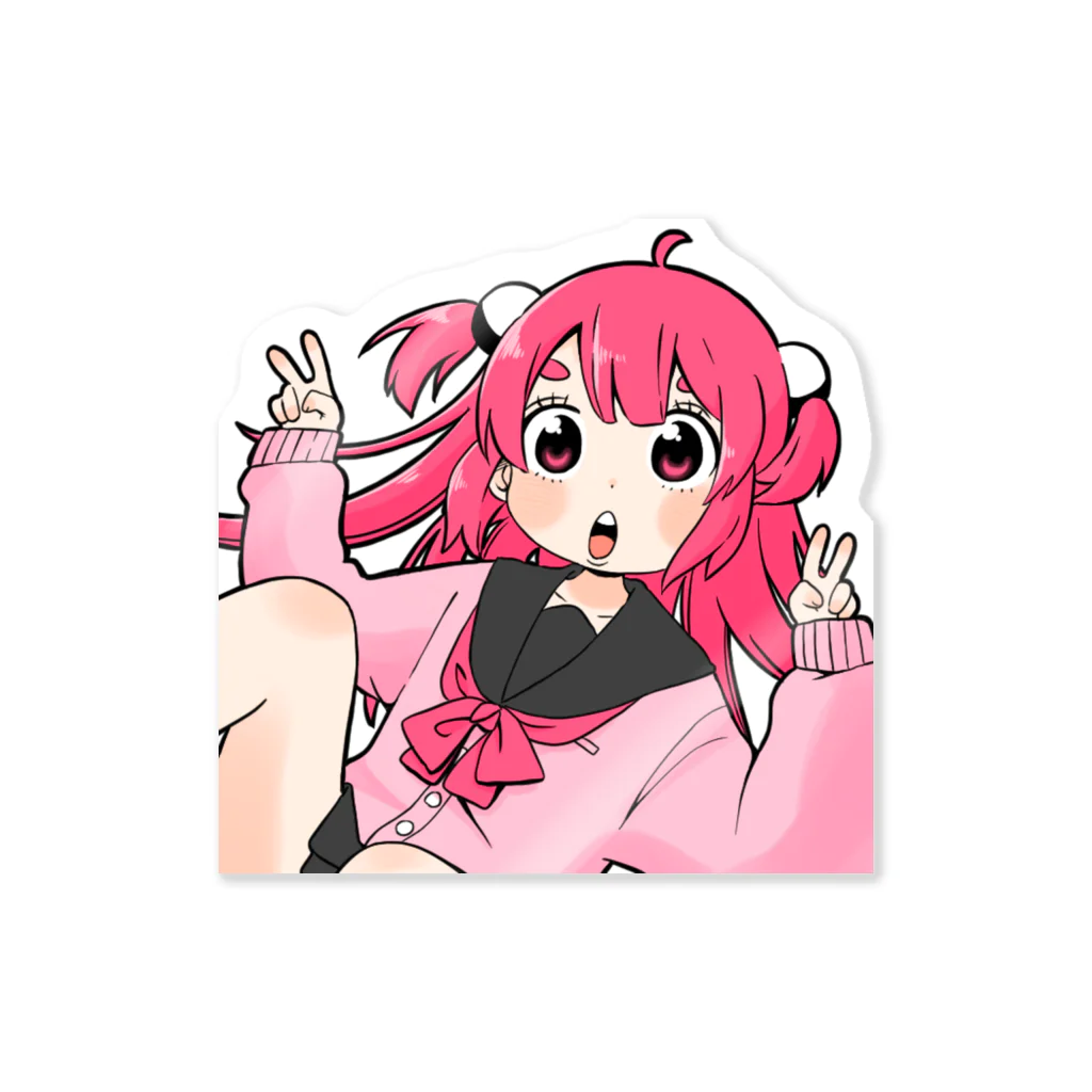 半熟たまこの女の子 Sticker