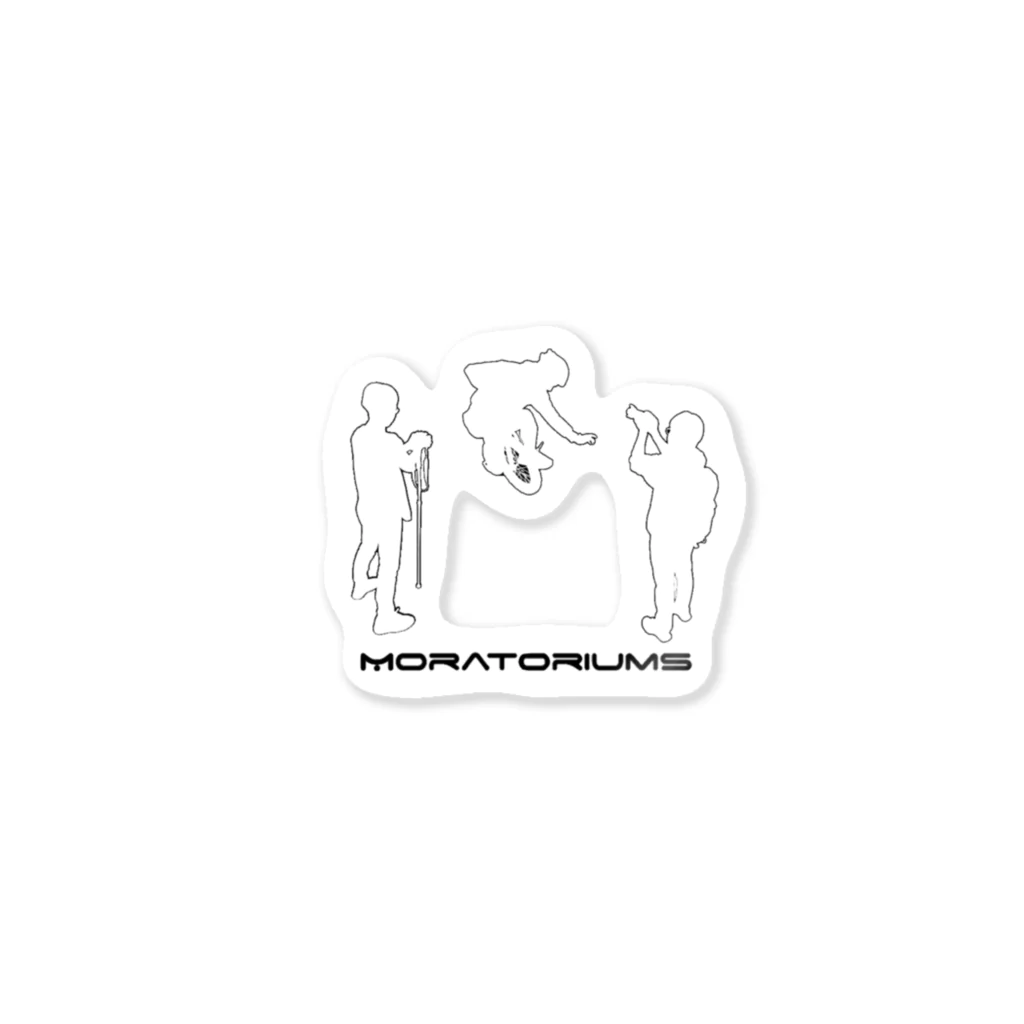 Moratoriums(モラトリアムズ)のMoratoriums sticker(Member style) ステッカー