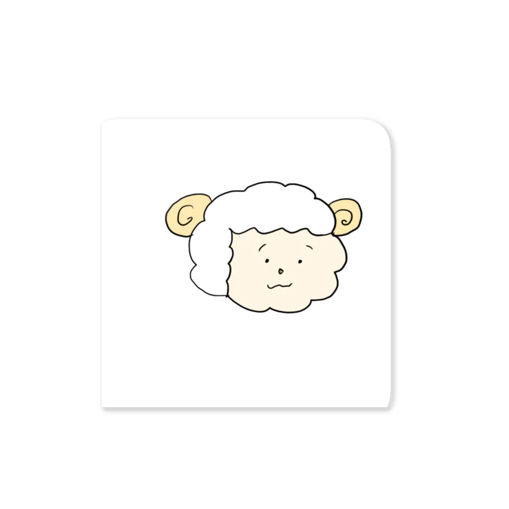 もずくの元気出せよ、羊くん Sticker