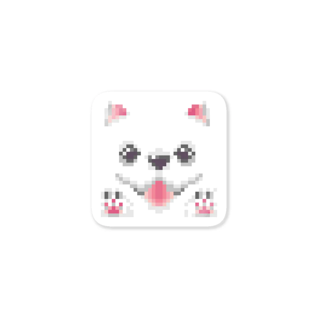 irk-chanのドット絵わんわん Sticker