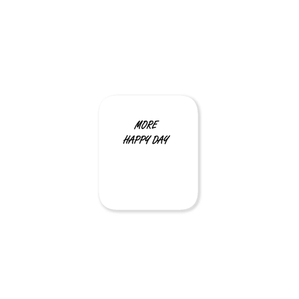 MORE HAPPY DAYのMORE HAPPY DAY Sticker