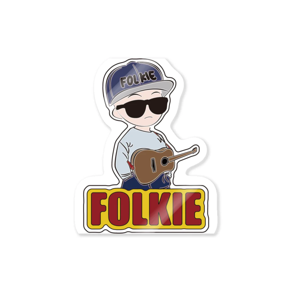 FOLKIEのキャラクターステッカー Sticker