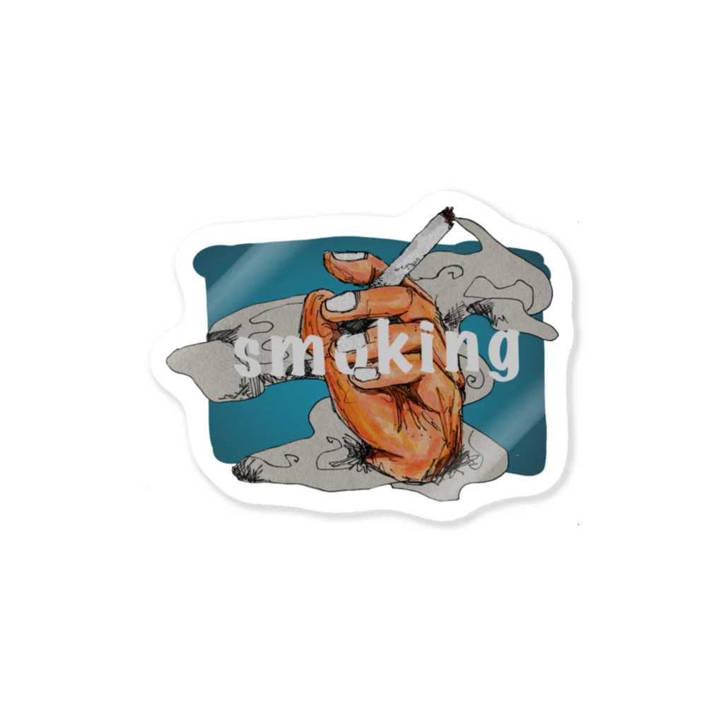 MIRORI🌱のsmoking🚬 Sticker