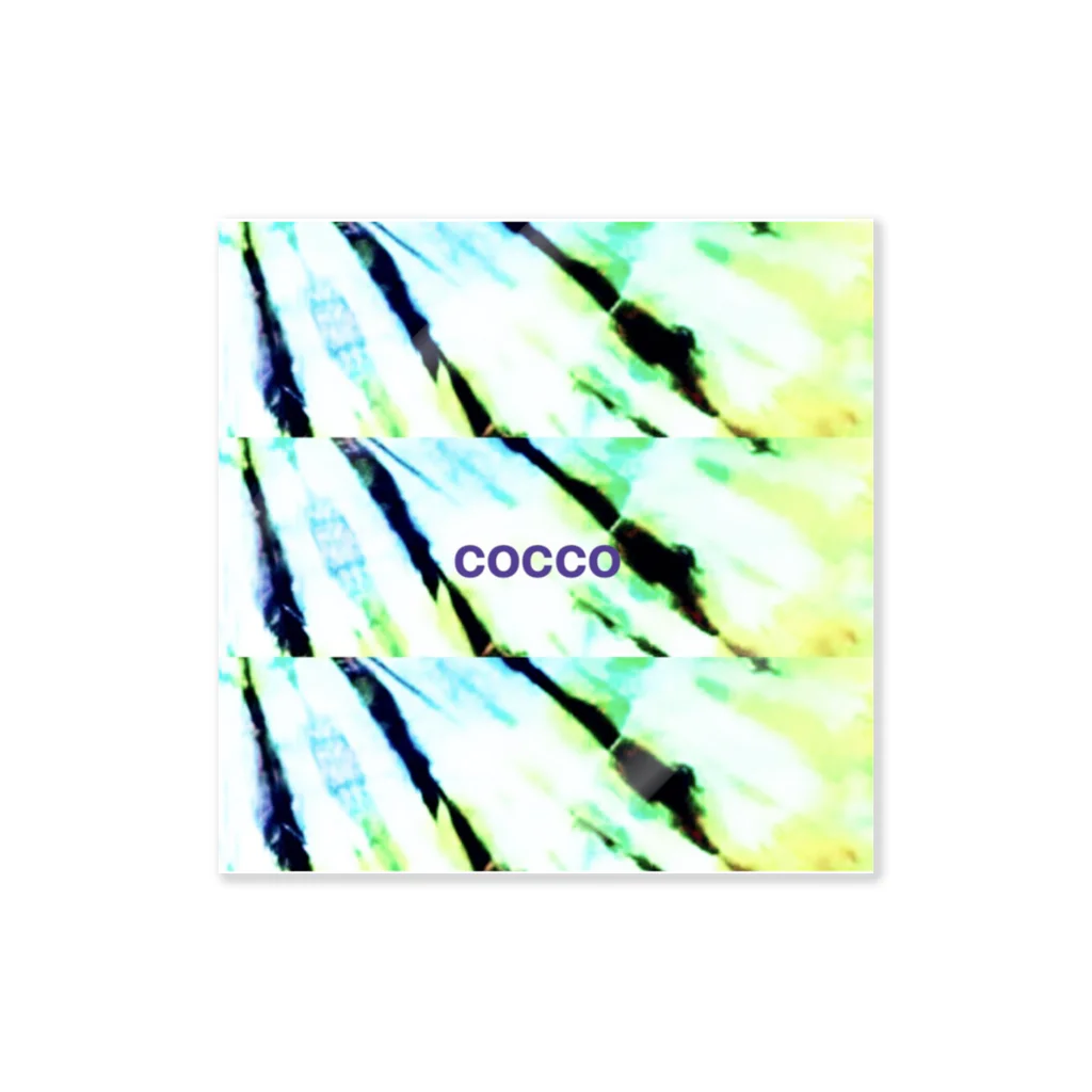 こっこさんのCOCCO・D2 ステッカー