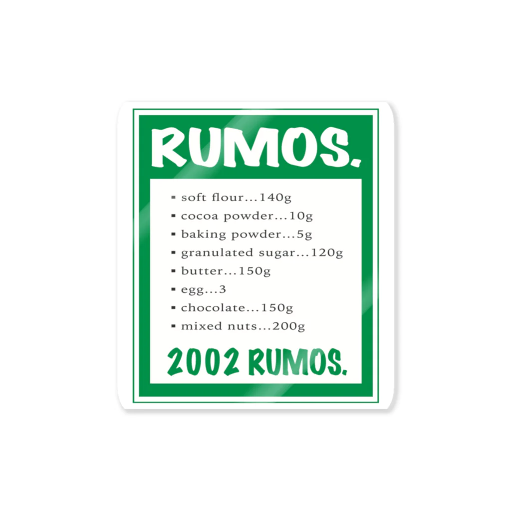 RUMOS.のRUMOS. ステッカー