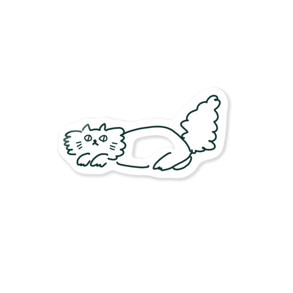 KANI'SのふわふわCAT Sticker