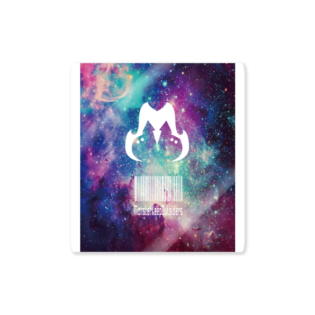 MKO DESIGNのGalaxy logo Sticker