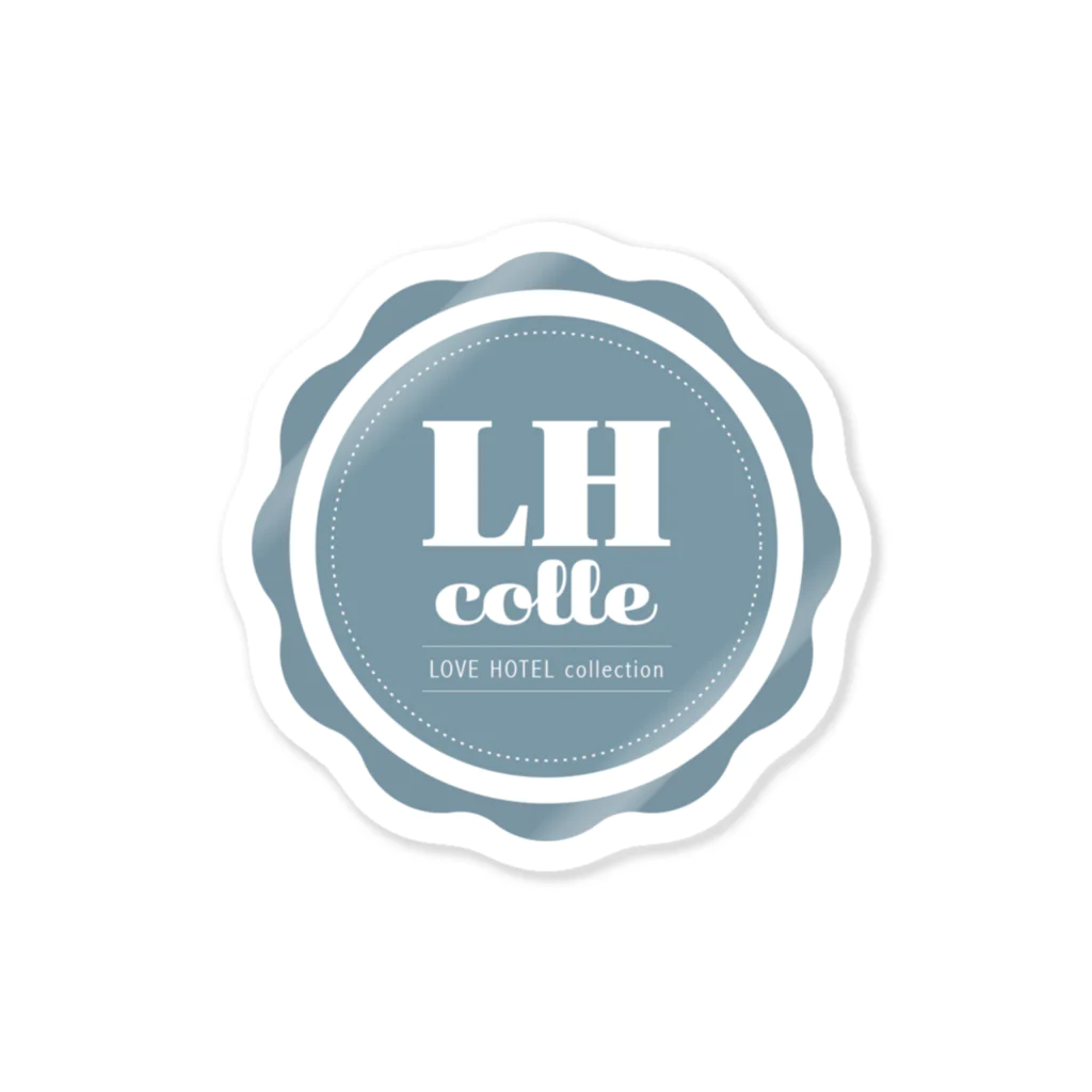 LH colleのロゴステッカー 스티커