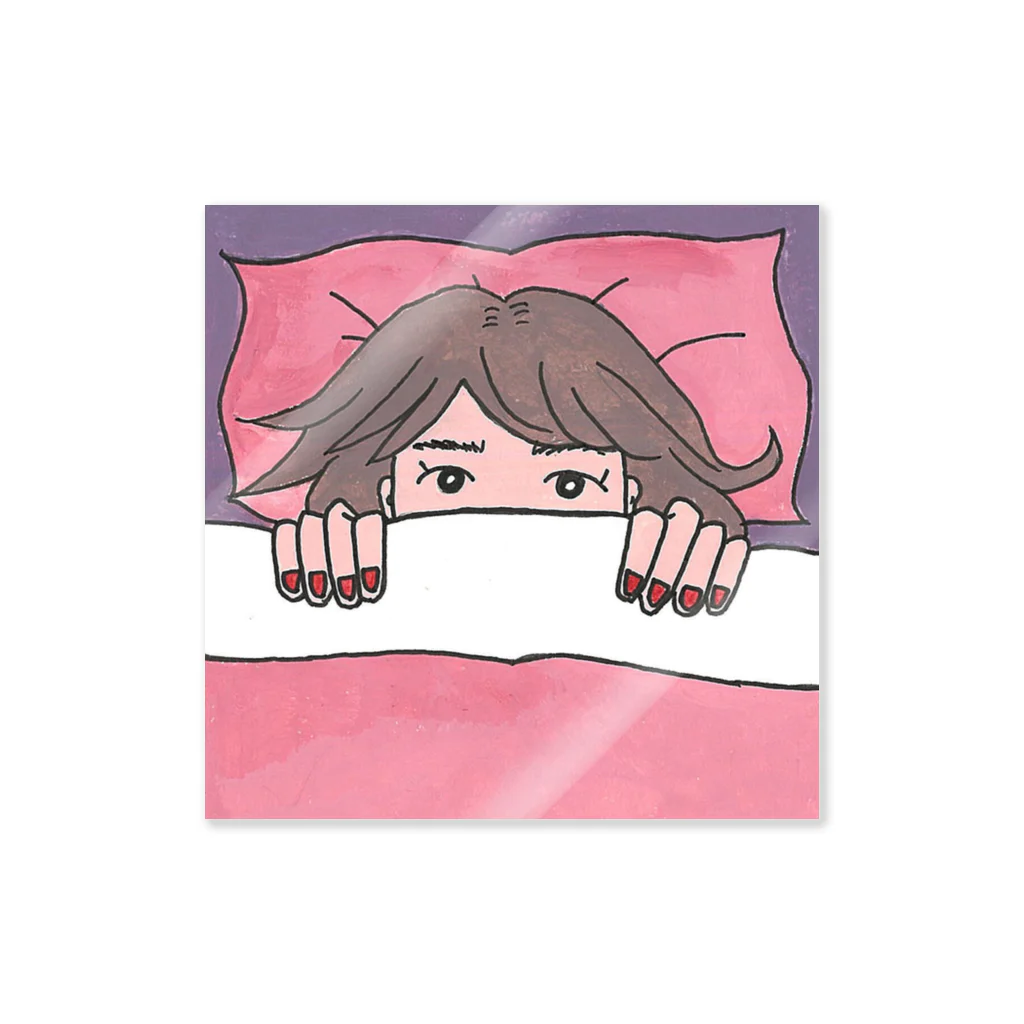 sakurashopの眠れぬ夜に思うこと Sticker