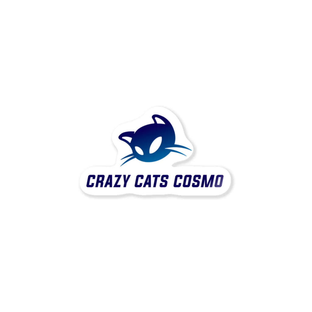 CrazyCatsCosmo🐾💫のCCCロゴステッカー（チーム名入） Sticker