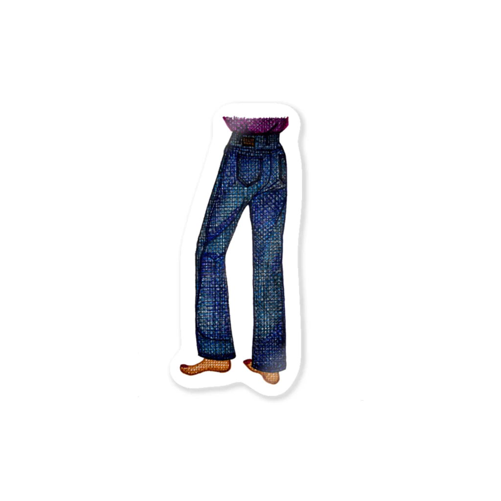 ANMISANのjeans Sticker