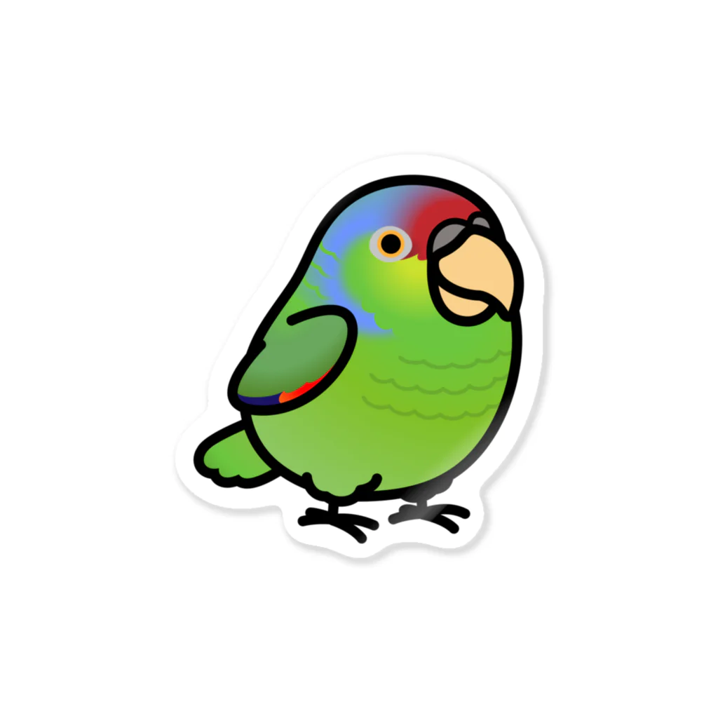 Cody the LovebirdのChubby Bird フジイロボウシインコ Sticker