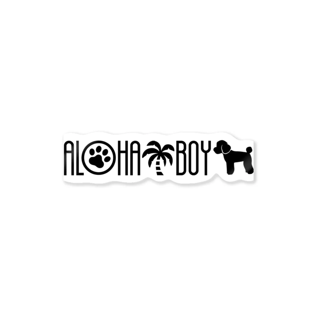 ALOHABOY&LOCOGIRLのALOHA君P2 ステッカー